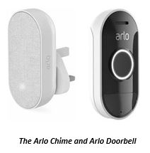 The Arlo Chime and Arlo Doorbell