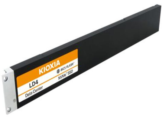 Kioxia introduces E1.L QLC SSDs for hyperscale data centres