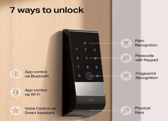 TP-Link launches Tapo 4K doorbell and palm vein smart lock in Australia